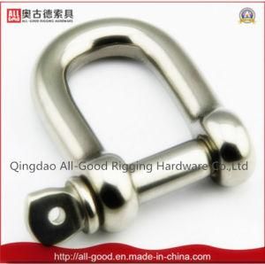 Us Standard Stainless Steel Screw Pin D Shackle