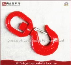 Spray Painted Us Alloy Steel S322 Swivel Hooks with Latch