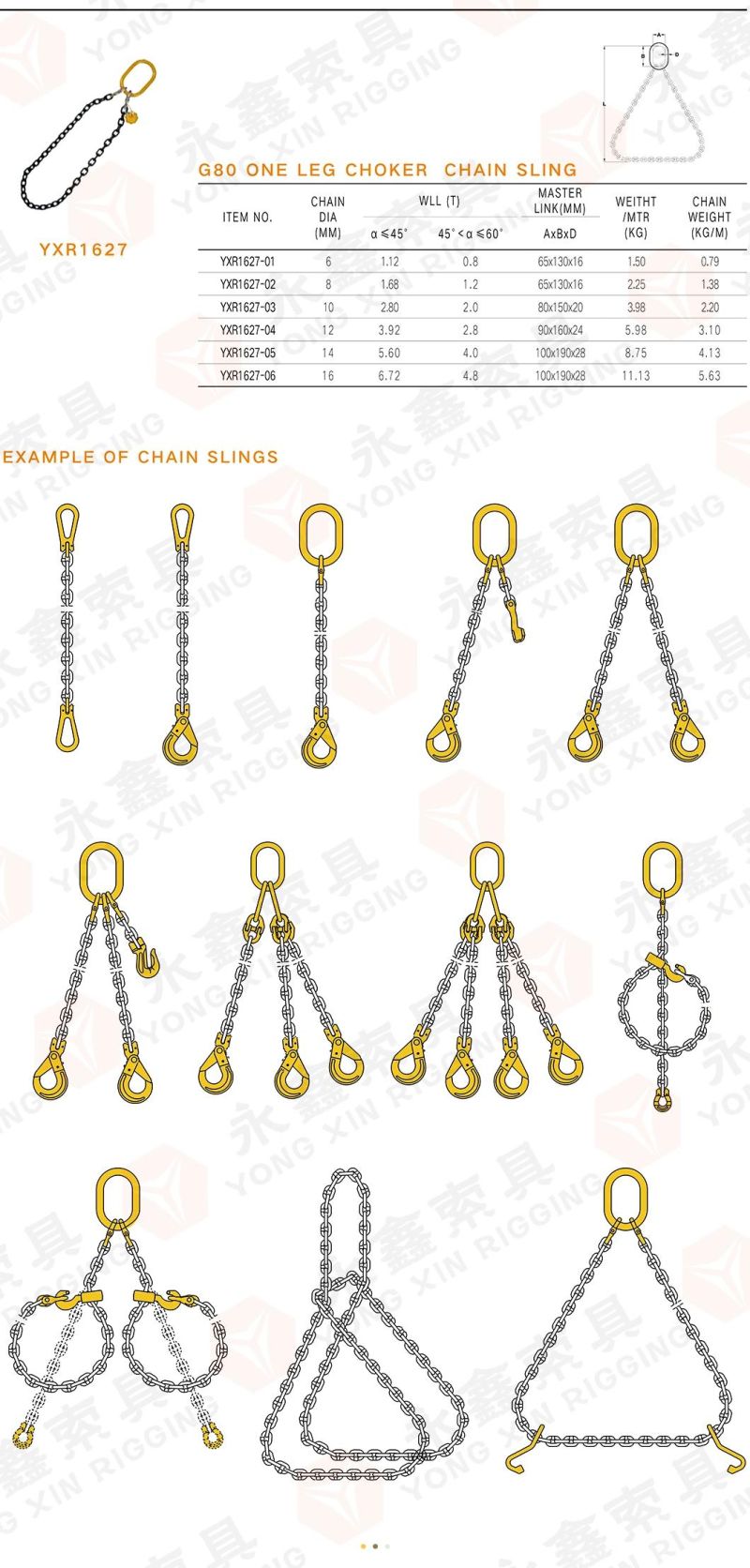 Factory Hot Sale Heavy Duty Tow Chains Truck Chain