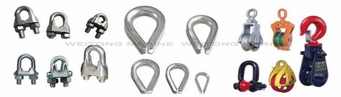 Commercial Type Cast Malleable Iron Wire Rope Turnbuckle