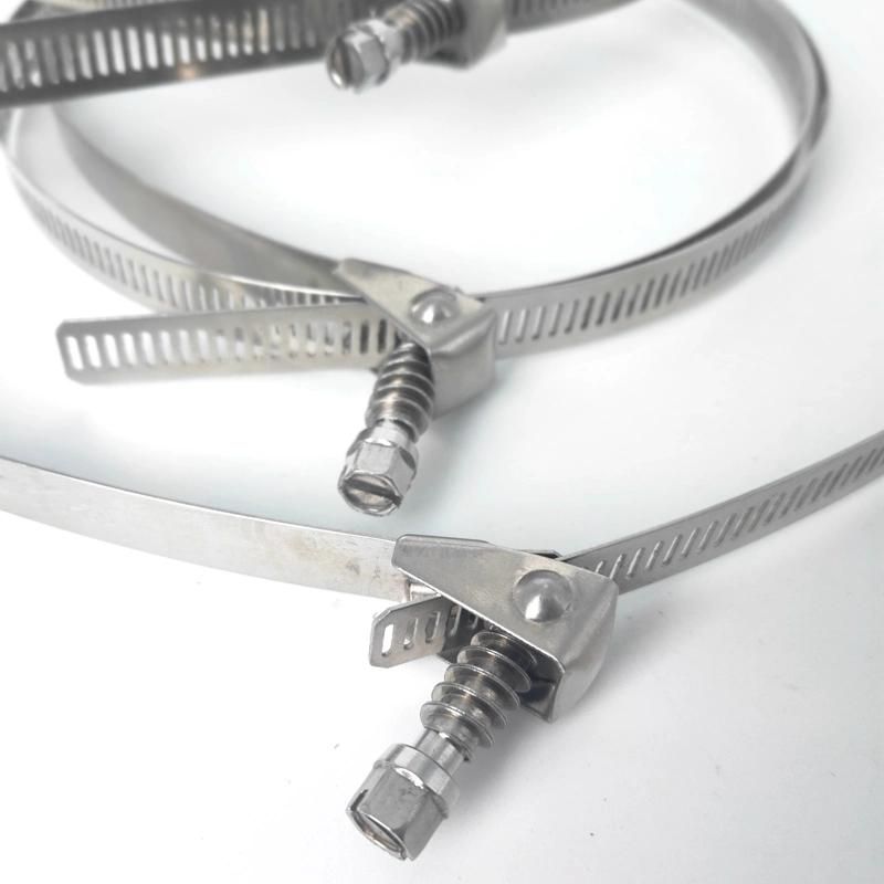 12.7mm Band Width American Quick Release Hose Clamp