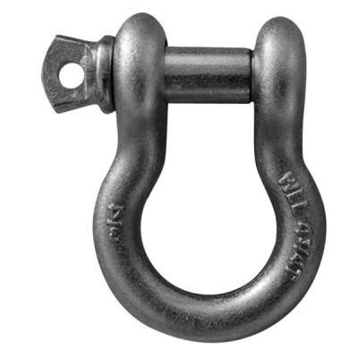 China Manufacturer Manganese Steel Bow Shackle with Safety Pin