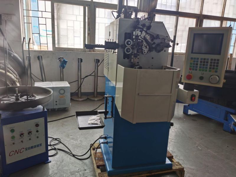 CNC Automatic Spring Machine & Compression Spring Machine with Two Axis