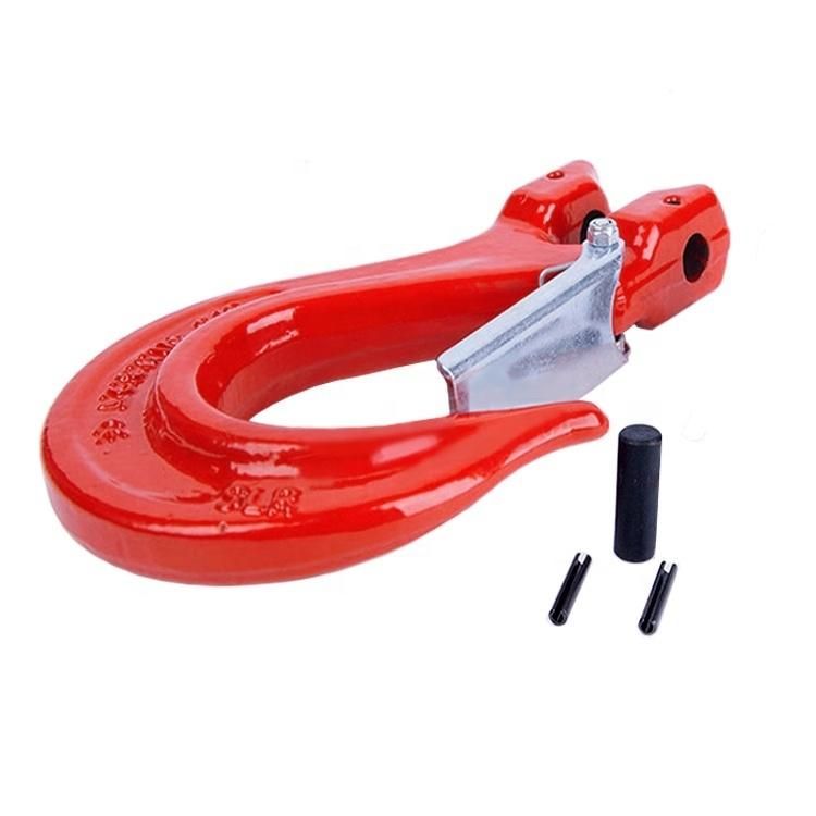 Heavy Duty Grade 80 Forged Steel Towing Winch Hook Clevis Slip Hook