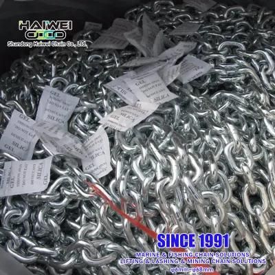 Customized Long Link G80 Electro-Galvanized Hoist Lifting Chain