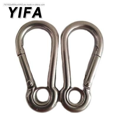 Hardware Accessories Stainless Steel Snap Hook with Eyelet