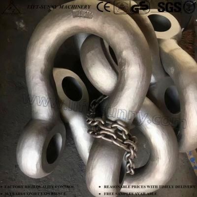 200t Shackle Galvanized Bolt Type Safety Pin Anchor Shackles