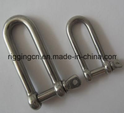 Customized Special Size Long D Shackle in Ss 316