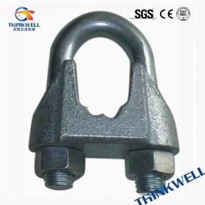 Zinc Plated DIN741 Malleable Iron Casting Wire Rope Clip