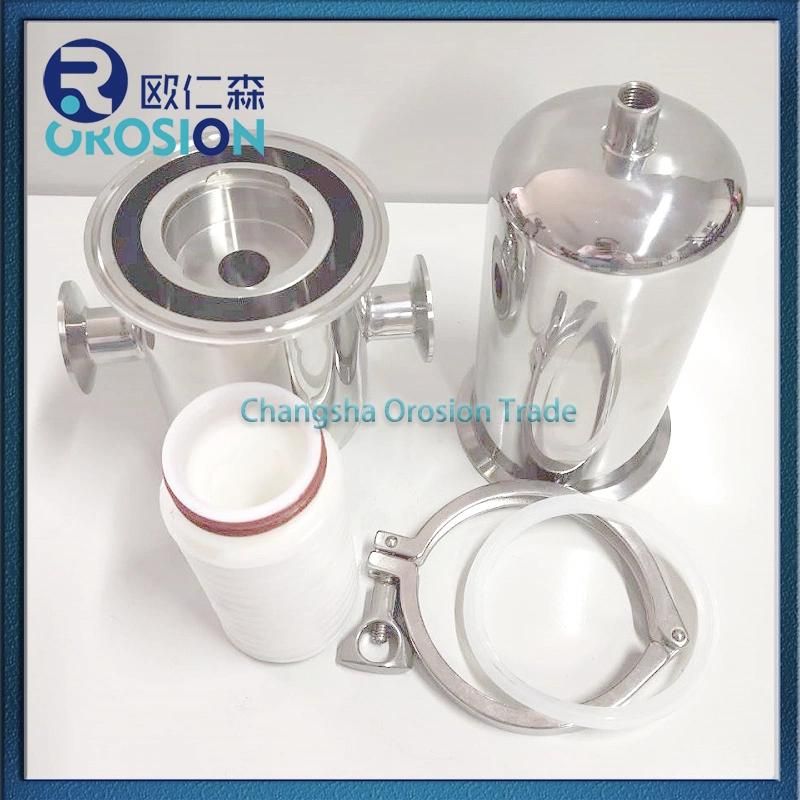 Stainless Steel Food Grade Tc Sterilizing Filter