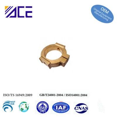 Custom High Precision Forged Brass Clamp/ Forged Brass Metal Part