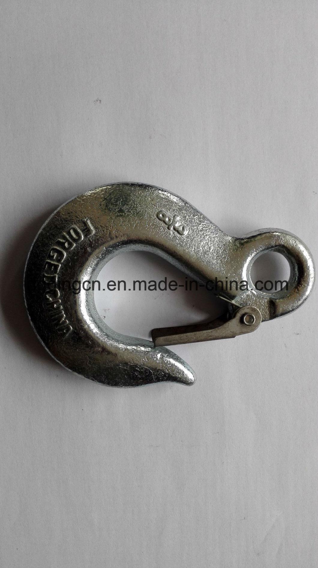 Painted Forged Clevis Pear Ring