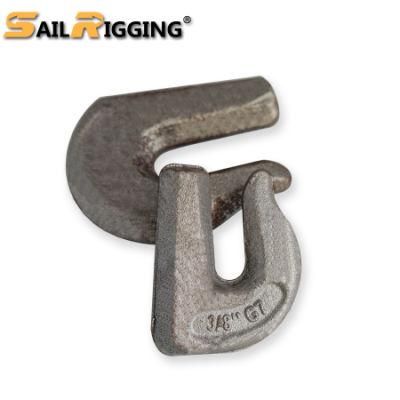 Heavy Duty G70 Forged Weld on Grab Hook for Lifting