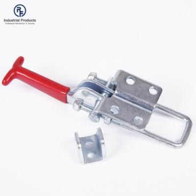High Quality Red Handle Zinc Finish Toggle Clamps