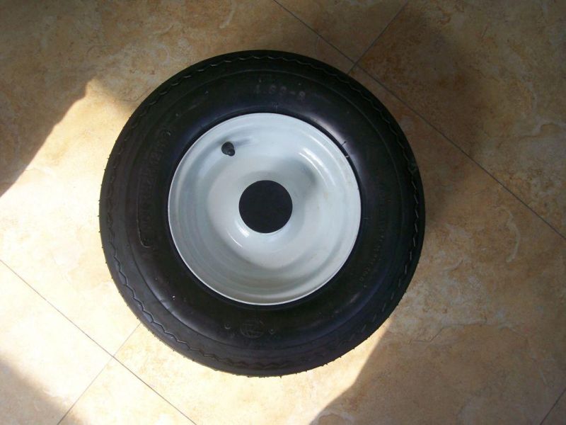 Low Price Pneumatic Rubber Wheel with High Quality (16"*4.50-8)