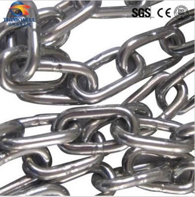 Welded Galvanized Carbon Steel Short Link Marine Anchor Chain