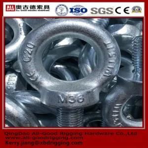 DIN580 Carbon Steel Drop Forged Lifting Eye Bolt Fastener