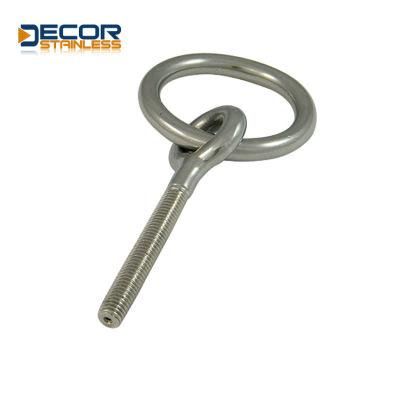 Stainless Steel M8 Eye Bolt with Ring