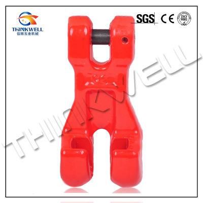 Forged Steel Red Painted Chain Connecter Double Clevis Link