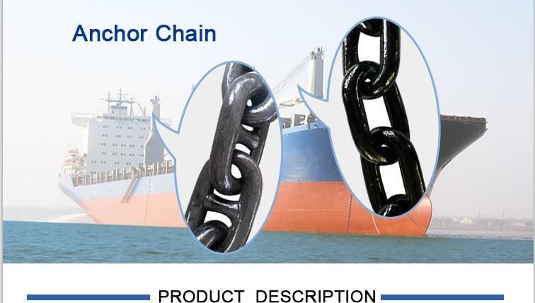 U1 U2 U3 Black Painted Galvanized Stud Types of Anchor Chain