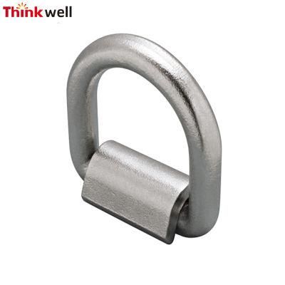 Drop Forged Galvanized Steel Weldless Ring D Ring