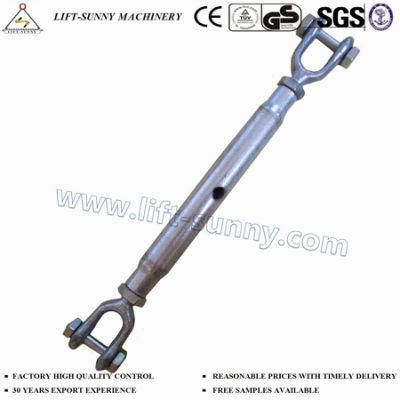 DIN1478 Closed Body Jaw Jaw Turnbucle Wire Rope Turnbuckle