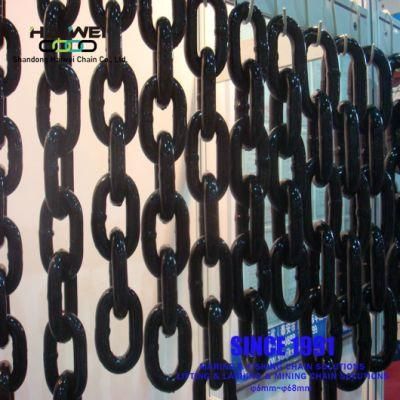 High Tension Long Link G80 Blackened Load Chain Lifting Chain