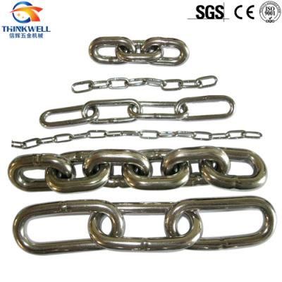 Highly Polished Stainless Steel Link Chain Welded Link Chain