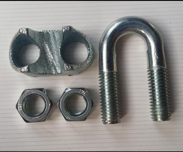 Galvanized Malleable Wire Rope Clip DIN741