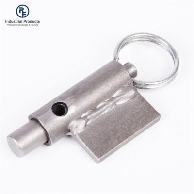 Bare Spring Latch with Easy Pull Ring