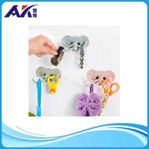 Creative Elephant Shape Plastic Adhesive Wall Hook