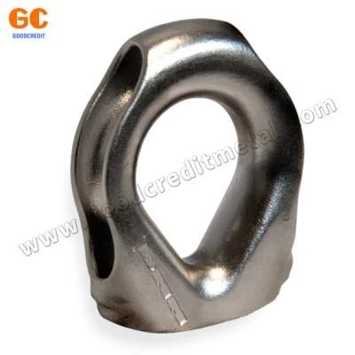 G411 G414 Elecro-Galvanized Steel Us Type Wire Rope Thimble