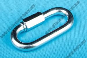 Factory Supplier Carbon Steel Zinc Plated 3.5mm Chain Quick Link/Carabiner