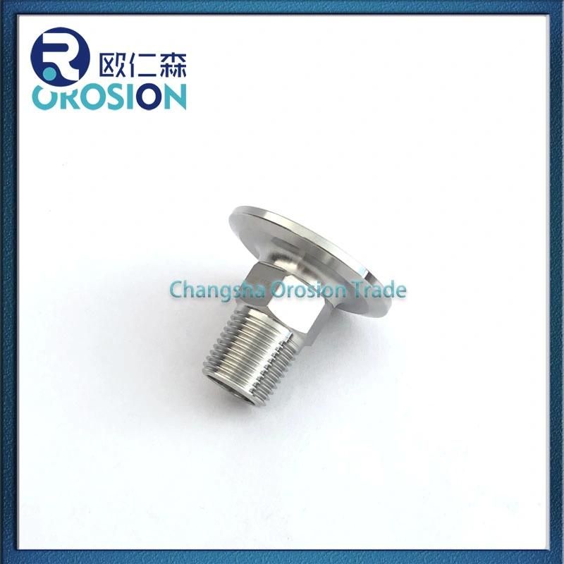 Sanitary Stainless Steel 1/2inch Hexagon Male Adapter