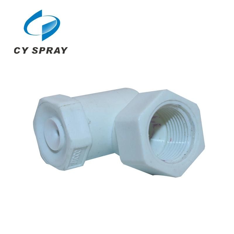 PP 90 ° Hollow Cone Quick Release Nozzle