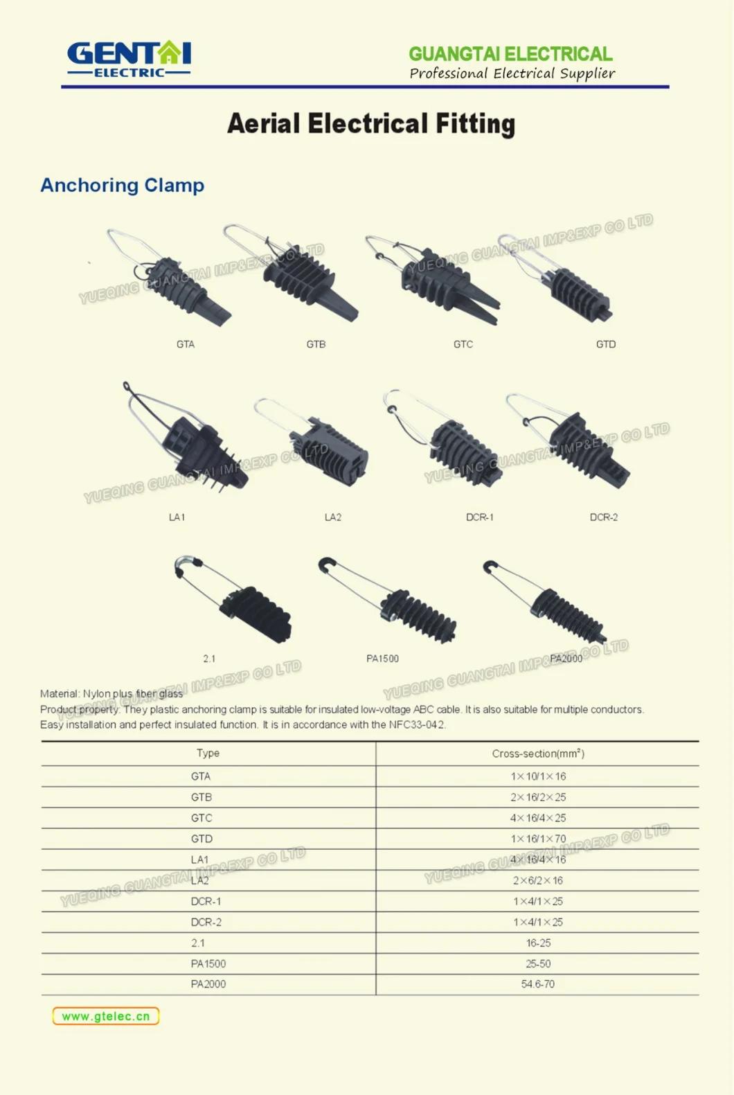 2 Core Llv ABC Conductor Suspension Clamp for Overhead Line