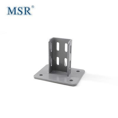 Durable Fixed Base 2040 Floor Mount Base Plates for Aluminium Profile 2550 3060 4080 4590 50100