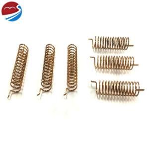 OEM Stainless Steel Golden Copper 433MHz Good Conductive Helical CB Antenna Spring for Toy Car