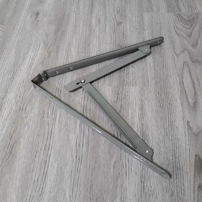 Hot Sale Design Tripod Iron Hardware Wall Mounting Floating Folding Shelf Bracket