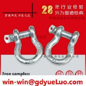 Moon Galvanized Lifting Bow Lifting Shackle D-Shaped U-Shaped Heavy Buckle Gang Si Suo Chain Connecting Buckle
