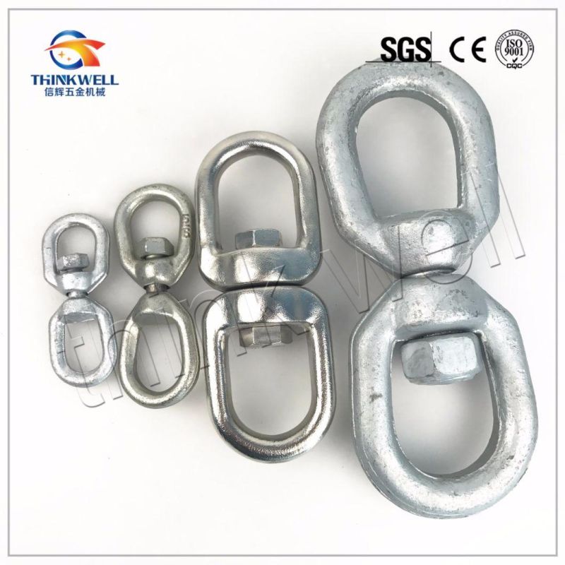 G402 Forged Anchor Double Eye Eye Swivels Ring