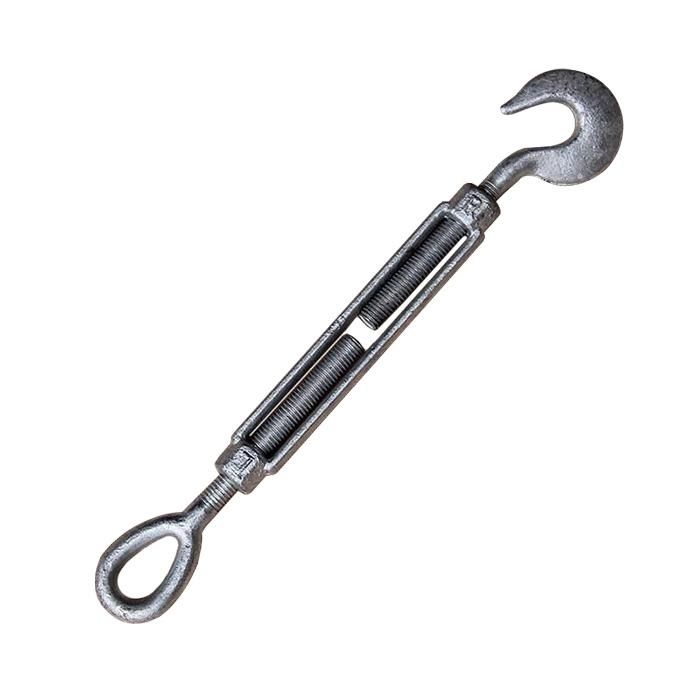 Us Type Drop Forged Carbon Steel Galvanized Heavy Duty Standard Turnbuckle with Jaw and Jaw