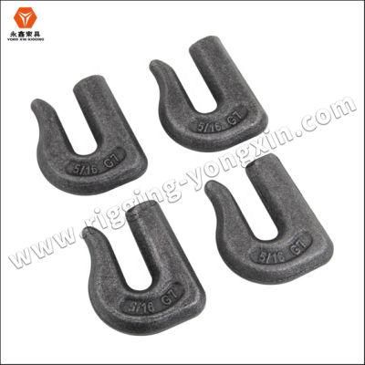 Grade70 Drop Forged Carbon Steel Weld-on Towing Hook