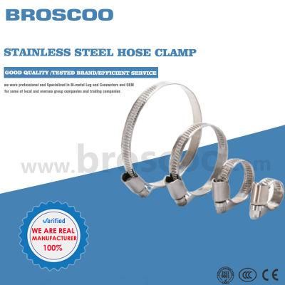 German Style 304 Stainless Steel 9mm Width Hose Clamp