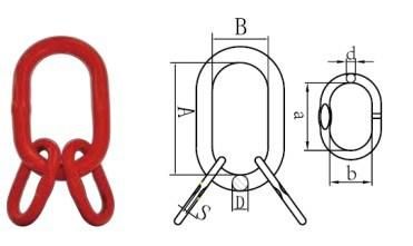 Heavy Duty G80 European Type Master Link Assembly