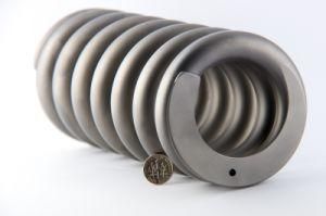 Strong Tapered Nickeled Steel Compression Spring