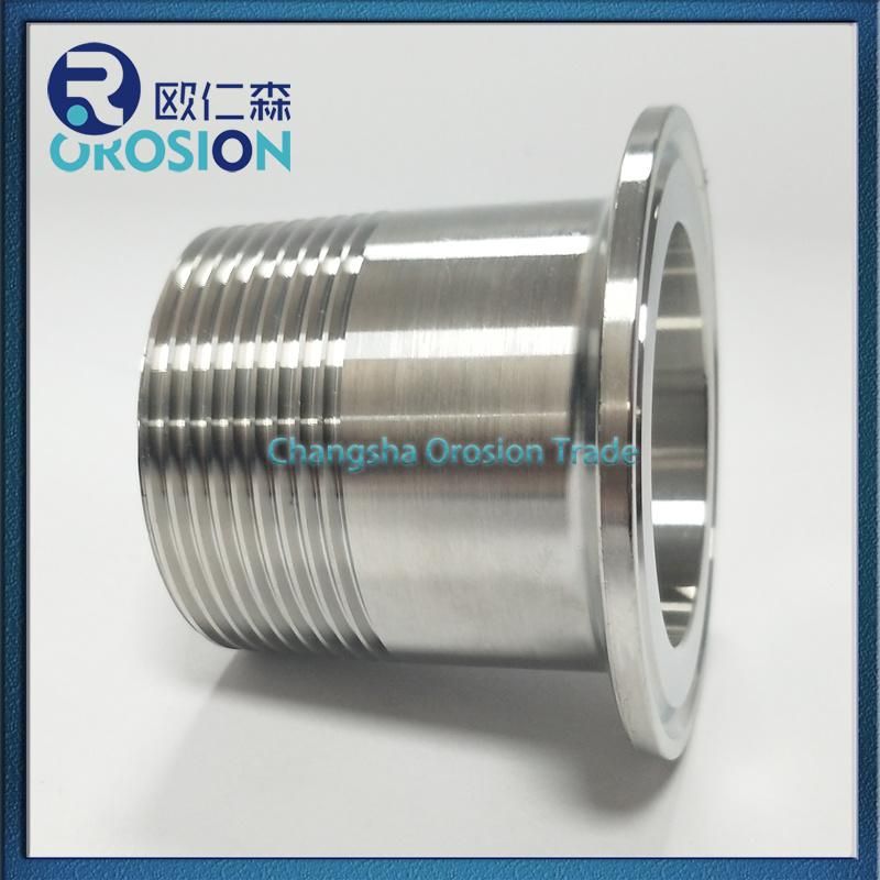 Stainless Steel Male Thread for Tc Ferrule