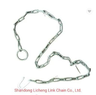 Factory Direct Alloy Steel Seamless Welding Animal Chain Cow Rack Cow Chain