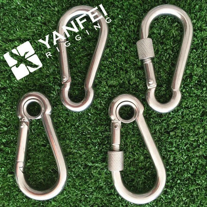 Stainless Steel AISI304/316 Spring Snap Hook