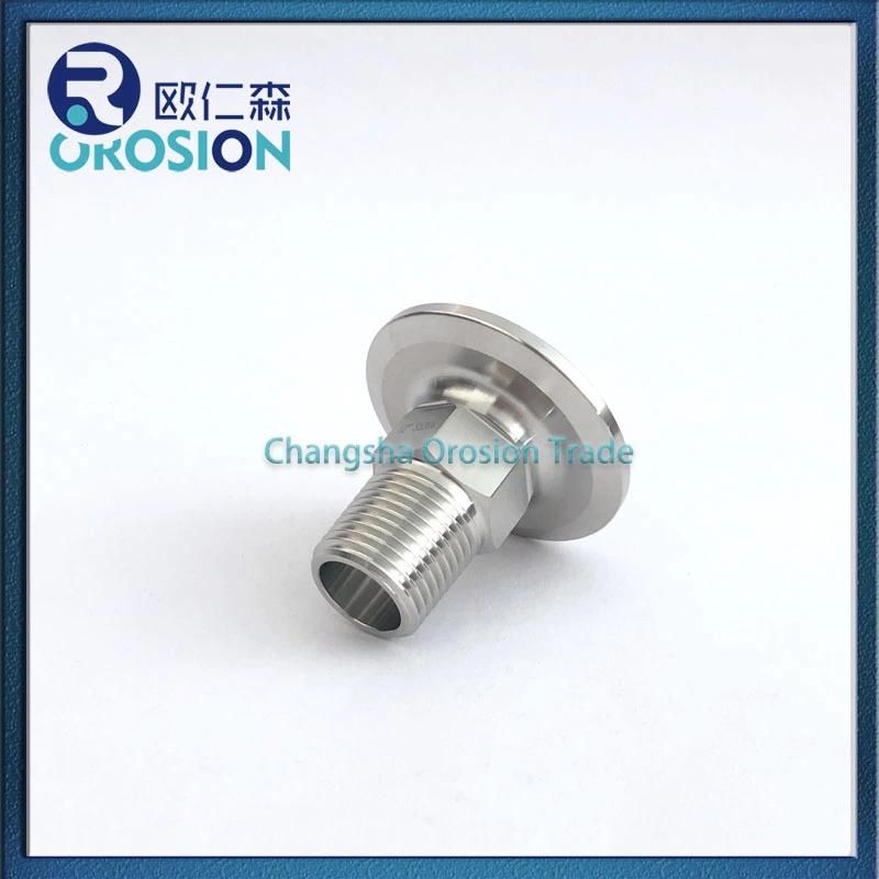 Sanitary Stainless Steel 1/2inch Hexagon Male Adapter